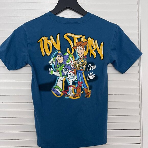 Toy Story Kids Blue T-Shirt - Picture 3 of 3